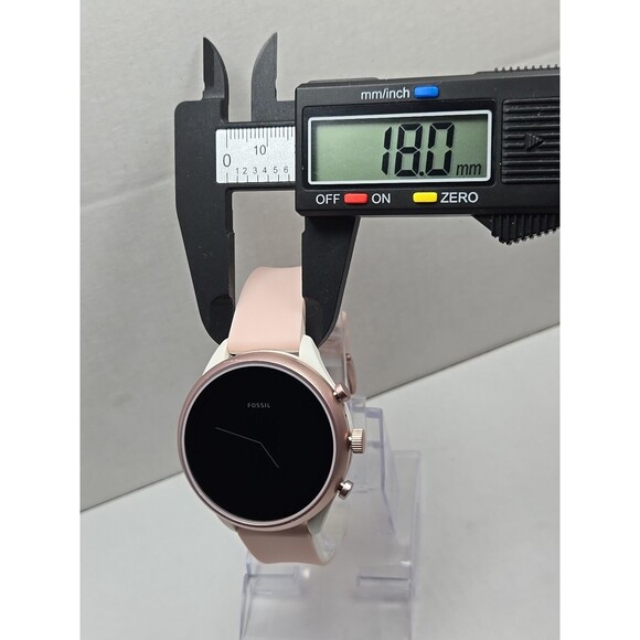 Fossil Sport Gen 4 Smartwatch 41 mm Wear OS GPS Heart Rate Android IOS Pink - Picture 6 of 11